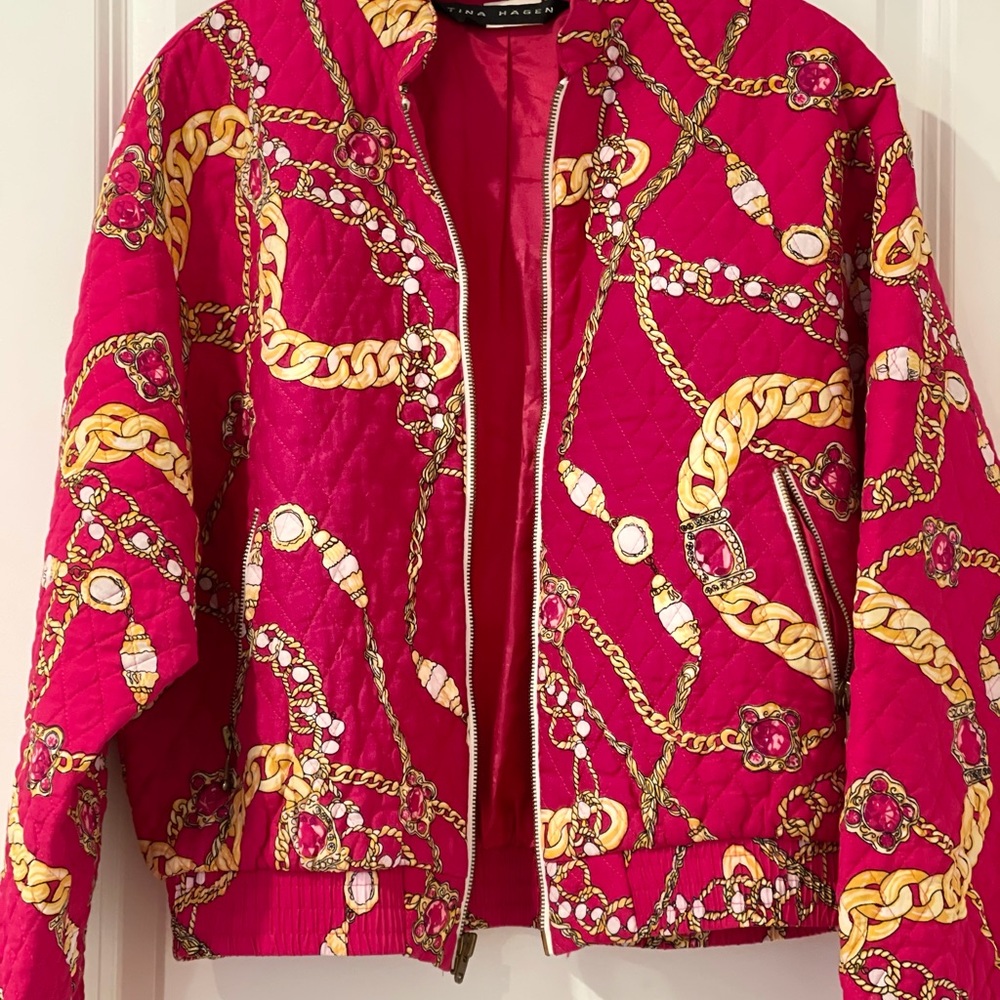 Super cute  zippered spring jacket